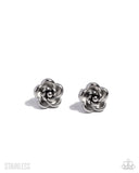 royal-grounds-silver-post earrings-paparazzi-accessories