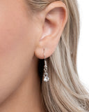 Swan Shimmer - White Necklace - Paparazzi Accessories