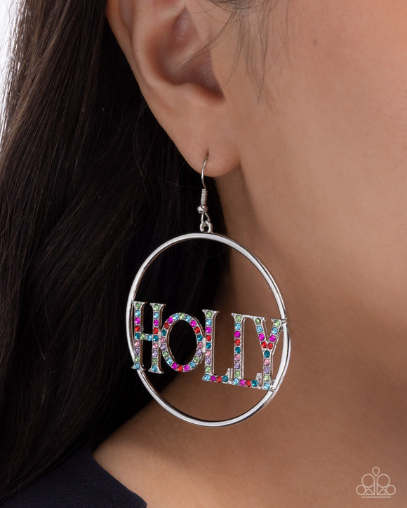 Holly Jolly - Multi Earrings - Paparazzi Accessories