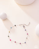 Stony Surrender - Multi Anklet - Paparazzi Accessories