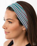 Striped Splendor - Multi Headband - Paparazzi Accessories