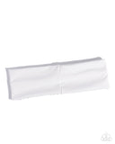 Pearl Prelude - White Headband - Paparazzi Accessories