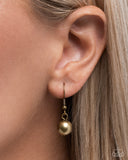 Coquette Cause - Brass Necklace - Paparazzi Accessories