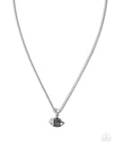 football-frenzy-silver-mens necklace-paparazzi-accessories