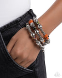 Speckled Spook - Multi Bracelet - Paparazzi Accessories