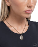 Pine Tree Prize - Brass Necklace - Paparazzi Accessories