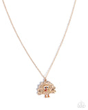 Turkey Tale - Gold Complete Look  - Paparazzi Accessories