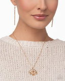 Turkey Tale - Gold Complete Look  - Paparazzi Accessories