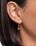 Leafy Lullaby - Orange Necklace - Paparazzi Accessories