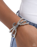 Radiant Reindeer - White Bracelet - Paparazzi Accessories