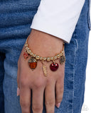Harvest Habit - Gold Bracelet - Paparazzi Accessories