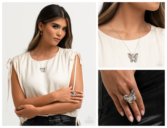 Aesthetic Admittance - Purple Complete Look  - Paparazzi Accessories