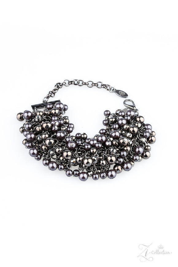 Always Number One - Black - 2019 Zi Collection Bracelet - Paparazzi Accessories