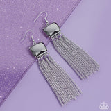 Gimme The Glitz - Dreaming of Tassels Silver Earrings - 2 Pc Mystery Set - Paparazzi Accessories