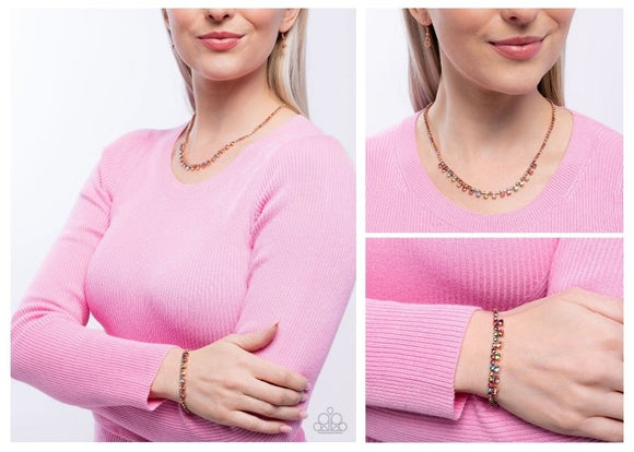 Fitting Room Fashion - Copper Complete Look  - Paparazzi Accessories