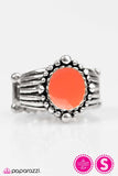 Paint Nite - Orange Ring - Paparazzi Accessories