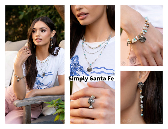 Simply Santa Fe - Complete Trend Blend - March 2024 Fashion Fix - Paparazzi Accessories