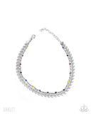 Actionable Anklet - Multi Anklet - Paparazzi Accessories Anklet Bedazzle Me Pretty Mobile Fashion Boutique