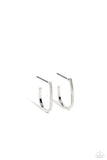 Admirable Arches - Silver Earrings - Paparazzi Accessories Earrings Bedazzle Me Pretty Mobile Fashion Boutique