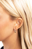 Admirable Arches - Silver Earrings - Paparazzi Accessories Earrings Bedazzle Me Pretty Mobile Fashion Boutique