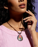 Admirably Artisan - Pink Necklace - Paparazzi Accessories Necklace Bedazzle Me Pretty Mobile Fashion Boutique
