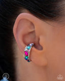 Adorable Assortment - Multi Cuff Earrings - Paparazzi Accessories Post Earrings Bedazzle Me Pretty Mobile Fashion Boutique