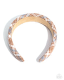 Adorably Academic - Brown Headband - Paparazzi Accessories Bedazzle Me Pretty Mobile Fashion Boutique