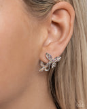 Adorably Aerial - Orange Earrings - Paparazzi Accessories Earrings Bedazzle Me Pretty Mobile Fashion Boutique