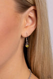 Aerial Academy - Yellow Necklace - Paparazzi Accessories Necklace Bedazzle Me Pretty Mobile Fashion Boutique