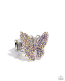 Aerial Advocate - Pink Ring - Paparazzi Accessories Ring Bedazzle Me Pretty Mobile Fashion Boutique
