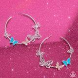 Aerial Allegiance - Multi Earrings - Paparazzi Accessories Earrings Bedazzle Me Pretty Mobile Fashion Boutique