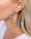 Aerial Allegiance - Multi Earrings - Paparazzi Accessories Earrings Bedazzle Me Pretty Mobile Fashion Boutique