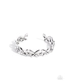 Aerial Amazement - Silver Bracelet - Paparazzi Accessories Bracelet Bedazzle Me Pretty Mobile Fashion Boutique