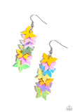 Aerial Ambiance - Multi Earrings - Paparazzi Accessories Earrings Bedazzle Me Pretty Mobile Fashion Boutique