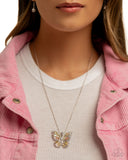 Aesthetic Admittance - Yellow Complete Look  - Paparazzi Accessories Bedazzle Me Pretty Mobile Fashion Boutique