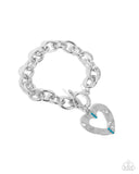Affectionate Assist - Blue Complete Look  - Paparazzi Accessories Bedazzle Me Pretty Mobile Fashion Boutique