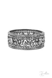 After Party Powerhouse - Black - 2021 Zi Collection Bracelet - Paparazzi Accessories Bedazzle Me Pretty Mobile Fashion Boutique