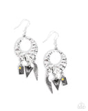 Alternative Angel - Black Earrings - Paparazzi Accessories Earrings Bedazzle Me Pretty Mobile Fashion Boutique