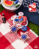 American Aesthetic - Multi Post Earrings - Paparazzi Accessories Post Earrings Bedazzle Me Pretty Mobile Fashion Boutique