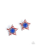 American Aesthetic - Multi Post Earrings - Paparazzi Accessories Post Earrings Bedazzle Me Pretty Mobile Fashion Boutique