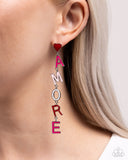 Amore Mio - Multi Post Earrings - Paparazzi Accessories Post Earrings Bedazzle Me Pretty Mobile Fashion Boutique