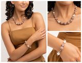 And Just Like That... - Brown Complete Look  - Paparazzi Accessories Bedazzle Me Pretty Mobile Fashion Boutique
