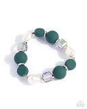 And Just Like That... - Green Complete Look  - Paparazzi Accessories Bedazzle Me Pretty Mobile Fashion Boutique