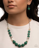 And Just Like That... - Green Complete Look  - Paparazzi Accessories Bedazzle Me Pretty Mobile Fashion Boutique
