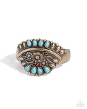 Artisan Age - Brass Bracelet - Paparazzi Accessories Bracelet Bedazzle Me Pretty Mobile Fashion Boutique