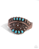 Artisan Age - Copper Bracelet - Paparazzi Accessories Bracelet Bedazzle Me Pretty Mobile Fashion Boutique