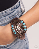 Artisan Age - Copper Bracelet - Paparazzi Accessories Bracelet Bedazzle Me Pretty Mobile Fashion Boutique
