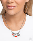 As Luck Would Have It - Black Necklace - Paparazzi Accessories Necklace Bedazzle Me Pretty Mobile Fashion Boutique
