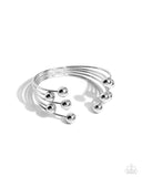 Assembly Line - Silver Bracelet - Paparazzi Accessories Bracelet Bedazzle Me Pretty Mobile Fashion Boutique