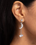 Astral Admiration - Blue Post Earrings - Paparazzi Accessories Post Earrings Bedazzle Me Pretty Mobile Fashion Boutique
